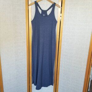 Gilligan & O'Malley Navy Blue Racerback Maxi Dress